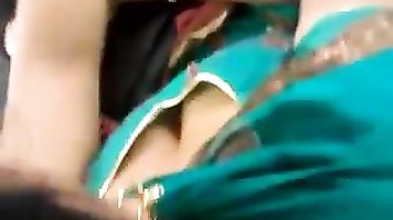 Desi Cleavage In Bus - Movies.