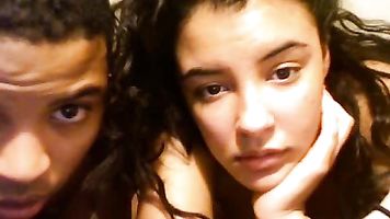 Lesbian has very good time to enjoying sex in open
