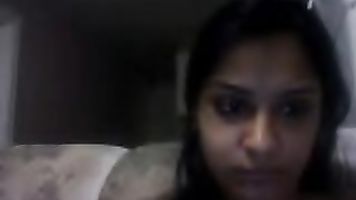Stunning Karachu babe taking off her white