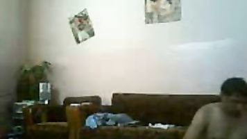 Enjoying 20th honeymoon on live sex cam
