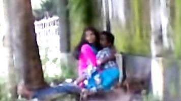 Couple In Park Love MMS - Movies.