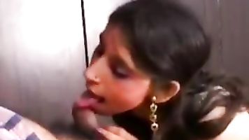 Indian Amateur Girl Blowjob.