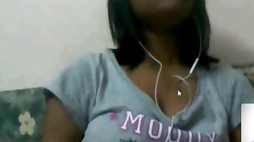 Flashing my boobs just for you!.
