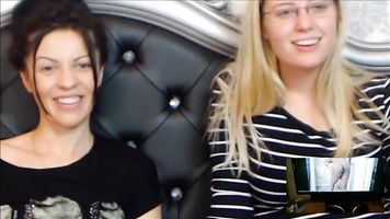 Humiliated by blonde and brunette