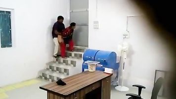 Tamil Manager fucks her tamil employee in the basement P1