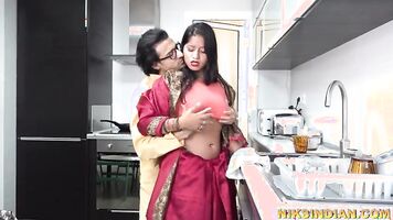 Big Boobs Teenage Tamil Maid girl rough fucked by her Saheb ji
