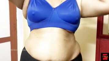 Trying Out A New Bra On My Huge Milky Boobs