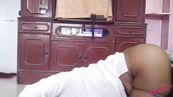 Huge Butt Tamil Desi Star Horny Lily In Her Bedroom Masturbating