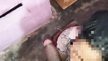 Aunty was working in the kitchen when I had sex with her