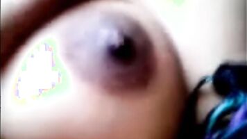 Squeezed naked lying Priya Huge Boobs in home and stretched her shaved vagina. Boobs suck and masturbation ! Vin Slowmo ! B13_mix