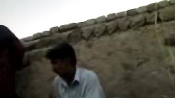 Pakistani hot sindhi girl enjoying sex in open place with her cousin.