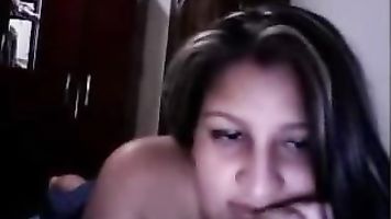Sexy nri girl on cam showing her self naked.