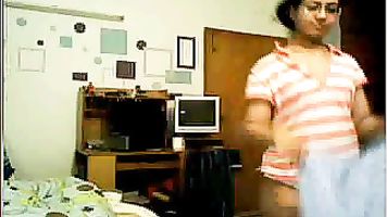 Cute Girl Changing - Movies.